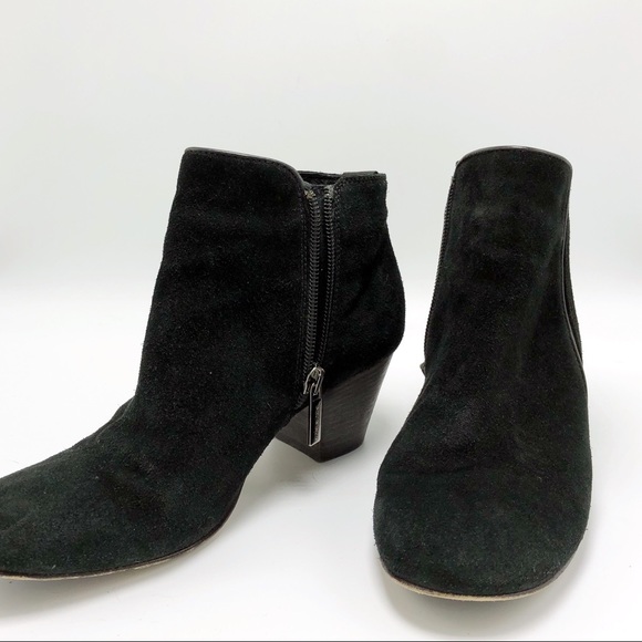 Aquatalia Black Suede Booties - Picture 3 of 8